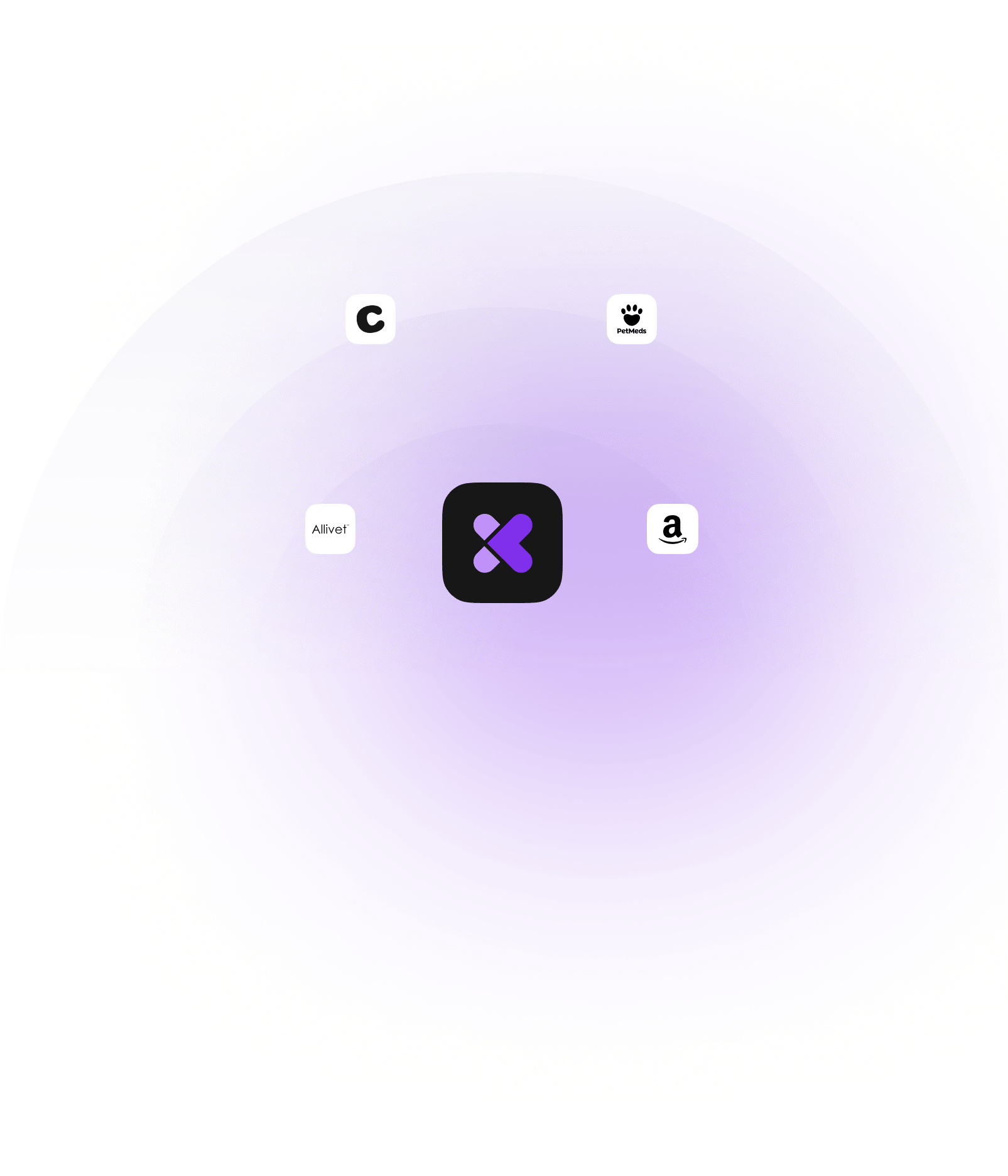 dvmRx logo with affiliated pharmacy logos